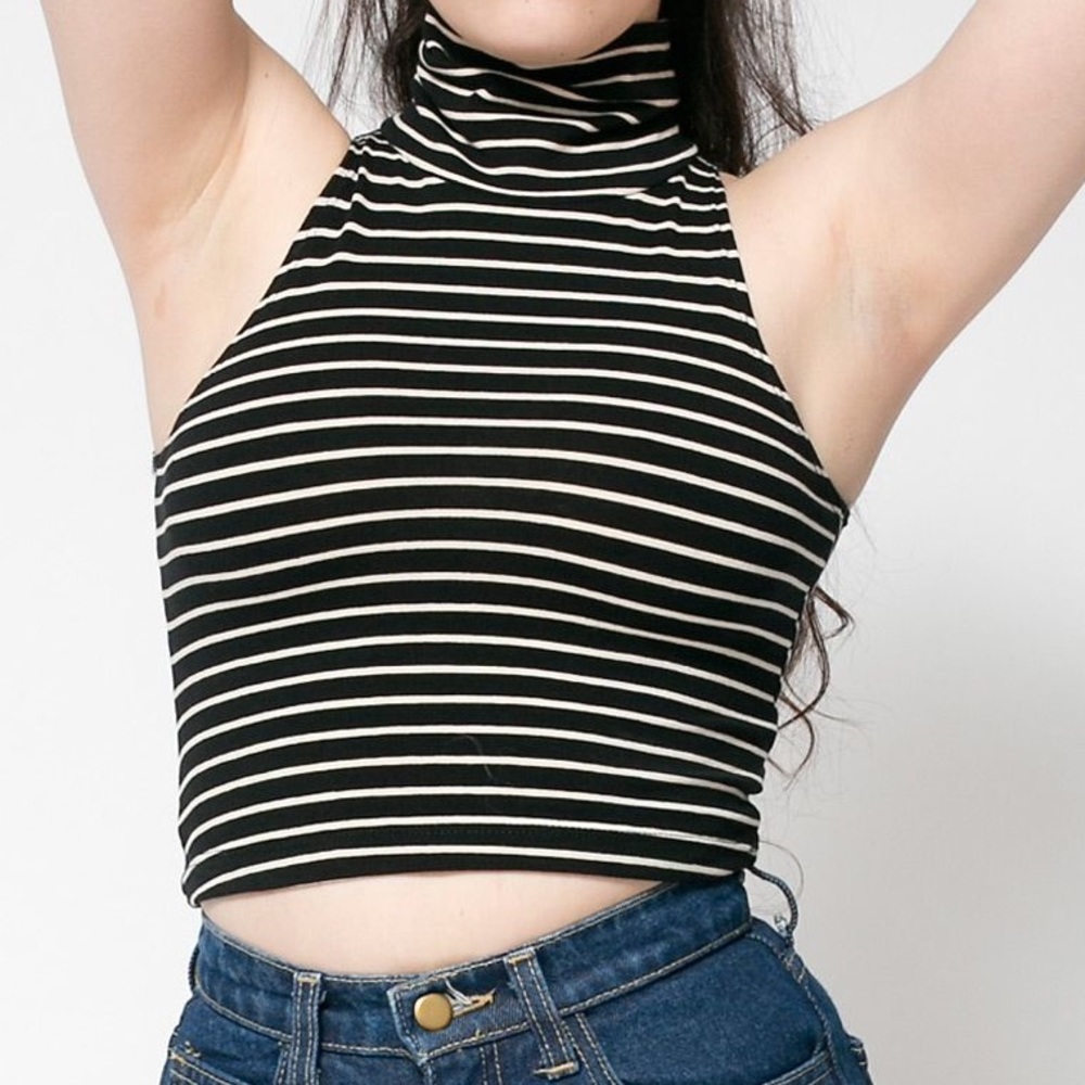 aa striped turtleneck 👣